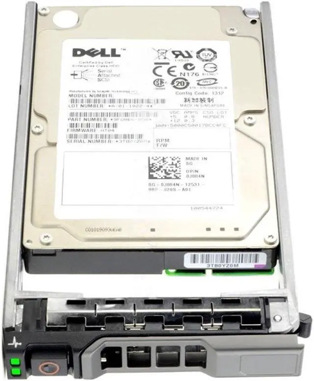 Main image of DELL H8DVC 300GB 15K SFF 2.5 SAS