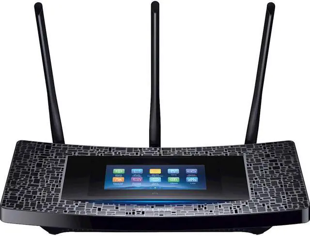 Alt view image 10 of 20 - TP-LINK Touch P5 Wireless AC1900 Touch Screen Gigabit Router