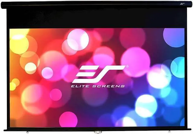 Alt view image 2 of 20 - Elite Screens Yard Master Manual OMS100HM Manual Projection Screen - 100" - 16:9 - Wall Mount, Ceiling Mount