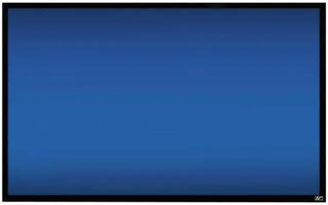 Alt view image 3 of 19 - Elite Screens SableFrame ER100WH2 Fixed Frame Projection Screen - 100" - 16:9 - Wall Mount