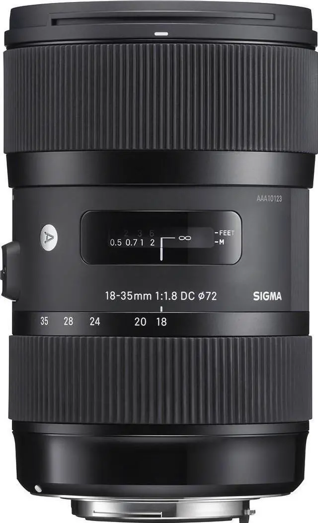 Alt view image 6 of 20 - Sigma 18-35mm F1.8 Art DC HSM Lens for Canon EF (210101)