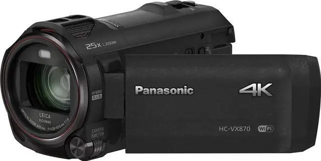 Alt view image 16 of 20 - Panasonic HC-VX870 4K Ultra HD Camcorder #HC-VX870K