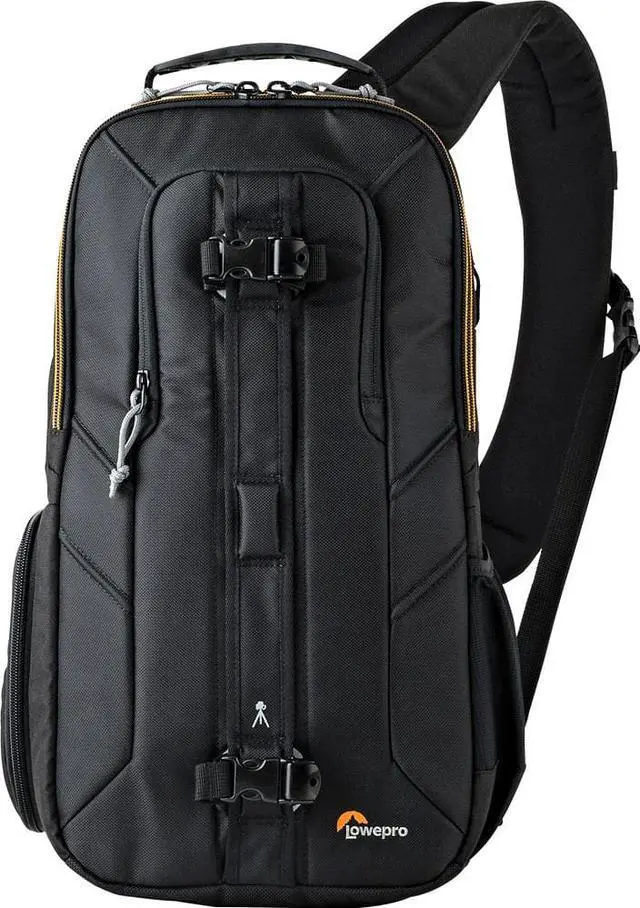 Alt view image 19 of 20 - Lowepro Slingshot Edge 250 AW DSLR Camera Sling Backpack Case (Black)