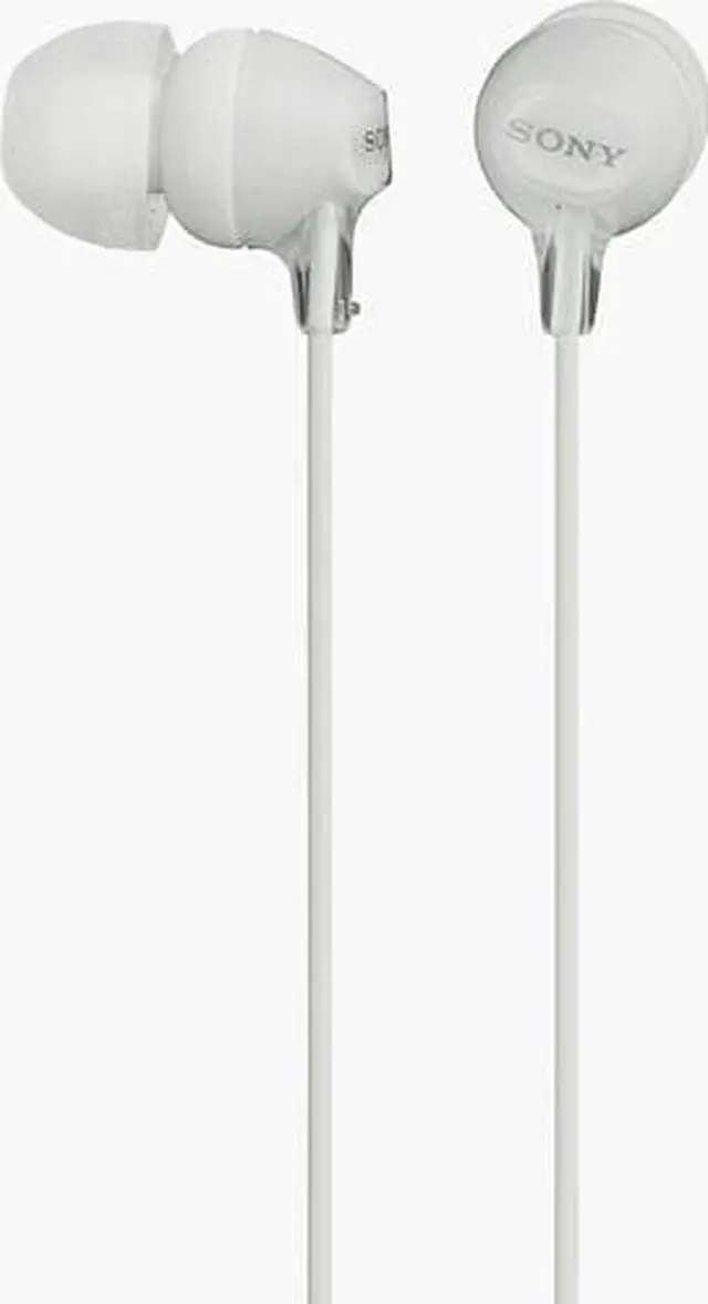 Alt view image 2 of 13 - Sony Fashion Color EX Series Earbuds - Stereo - Mini-phone - Wired - White