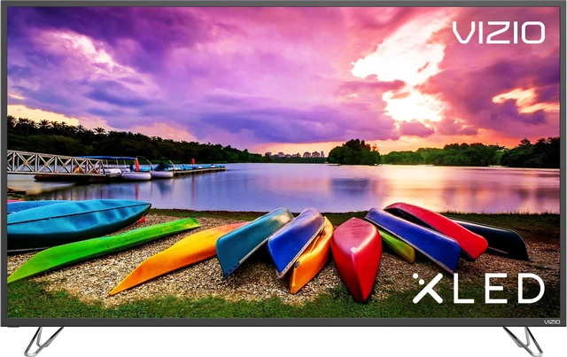 Alt view image 2 of 14 - VIZIO - 55" Class (54.64" Diag.) - LED - 2160p - with Chromecast Built-in - 4K UHD Home Theater Display with High Dynamic Range - Black