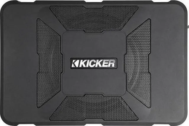 Alt view image 4 of 20 - KICKER 11HS8 8" 150W Hideaway Car Audio Powered Subwoofer Sub Enclosure HS8