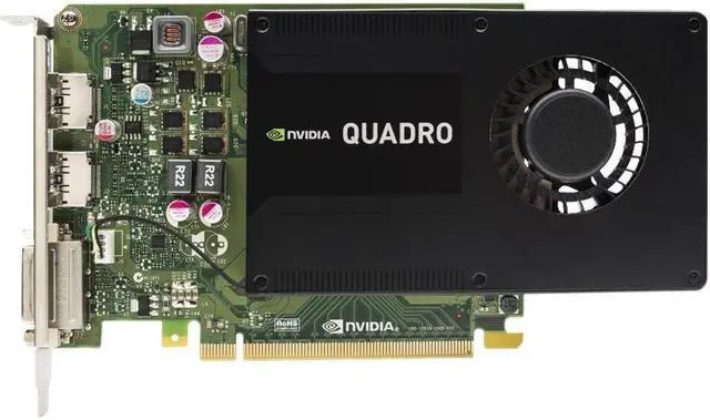 Alt view image 4 of 7 - HP Quadro K2200 Graphic Card - 4 GB GDDR5 SDRAM - PCI Express 2.0 x16 - J3G88AT