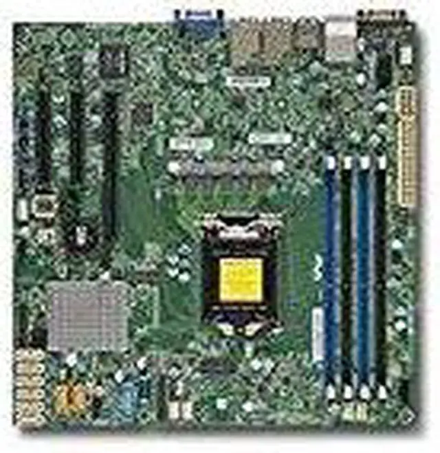 Alt view image 4 of 12 - Supermicro MBD-X11SSH-F-B Server Motherboard LGA 1151Intel C236 - Bulk packaging  -