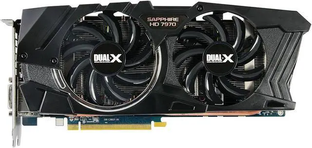 Main image of Sapphire Radeon HD 7970 3GB DDR5 DL-DVI-I/SL-DVI-D/HDMI/DP PCI-Express Graphics Card 11197-11-40G