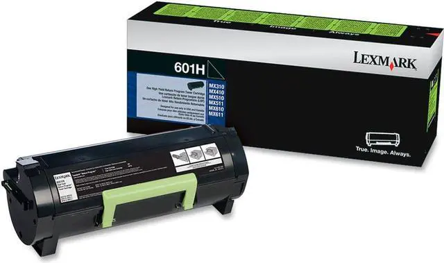 Main image of LEX60F1H00 - Lexmark 601H High Yield Return Program Toner Cartridge