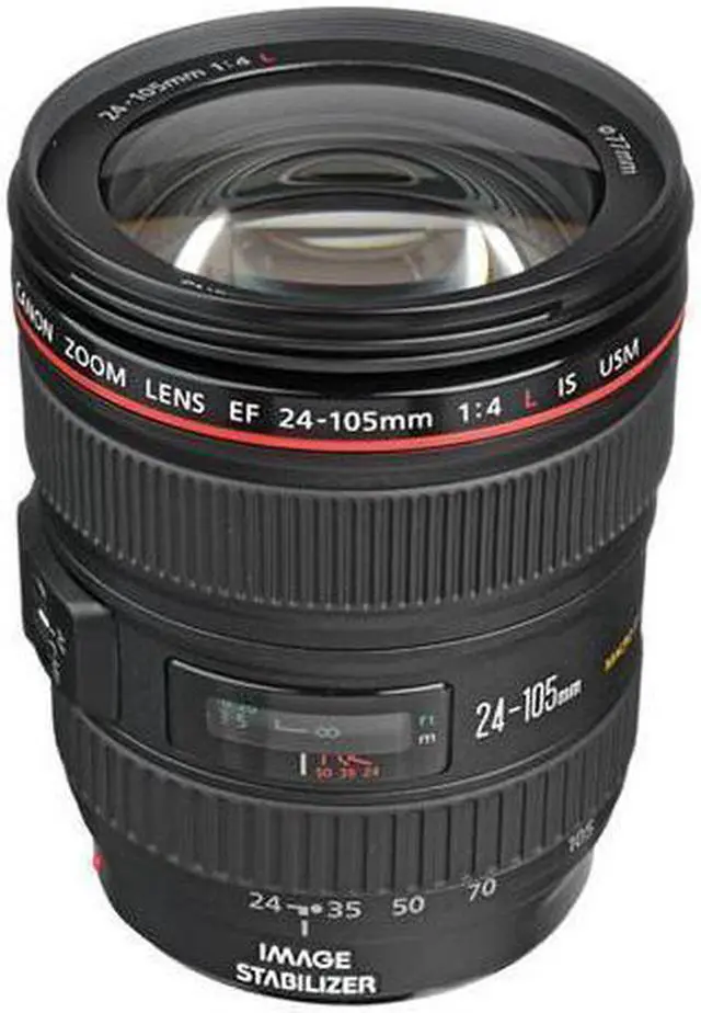Alt view image 4 of 4 - Canon EF 24-105mm f/4L IS USM Zoom Lens - White Box (New) (Bulk Packaging)