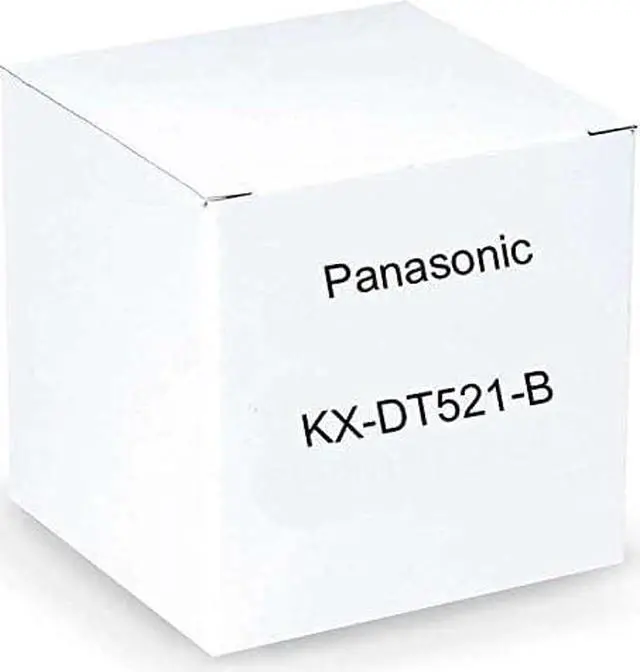 Alt view image 4 of 10 - Panasonic KX-DT521 Black 8 Button 1-line Digital Telephone