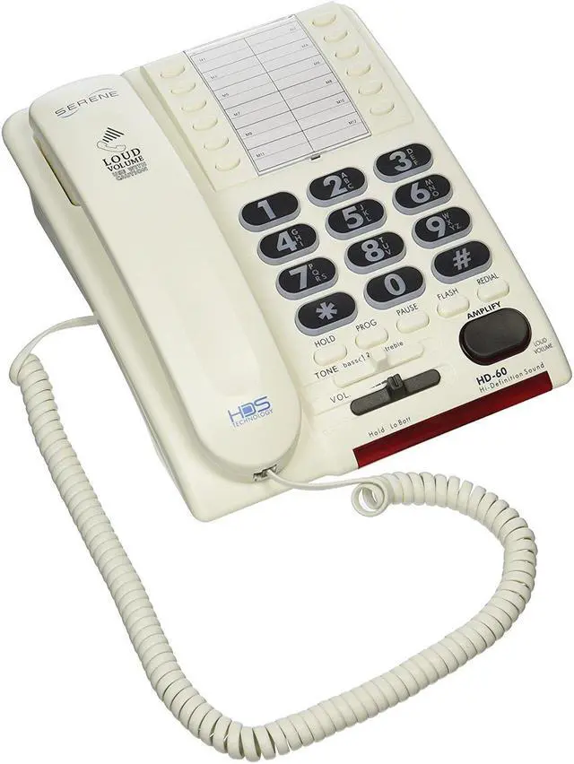 Alt view image 4 of 5 - Serene Innovations HD-60 HD Amplified Phone