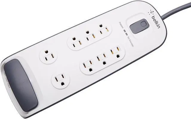 Main image of Belkin 8-Outlet Surge Protector with 6-Foot Cord (BV108200-06)