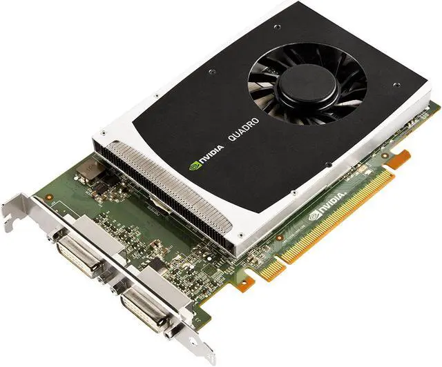 Main image of NVIDIA Quadro 2000D by PNY 1GB GDDR5 PCI Express Gen 2 x16 Dual DVI-I DL OpenGL, DirectX, CUDA, and OpenCL Profesional Graphics Board, VCQ2000D-PB