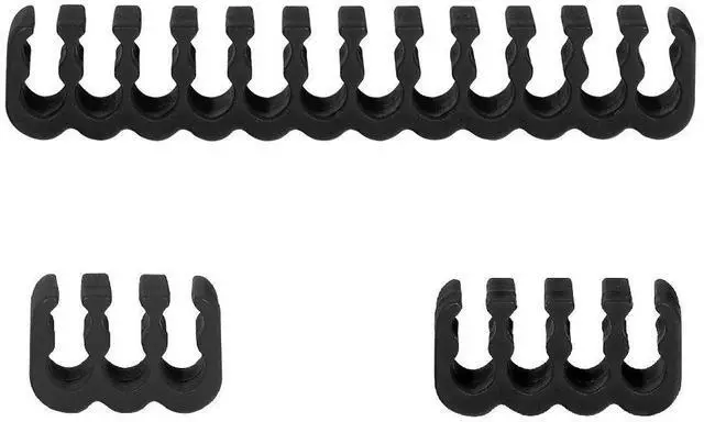 Alt view image 2 of 6 - Thermaltake TtMod Sleeve Extension Power Supply Cable Kit ATX/EPS/8-pin PCI-E/6-pin PCI-E with Combs, White/Black AC-048-CN1NAN-A1