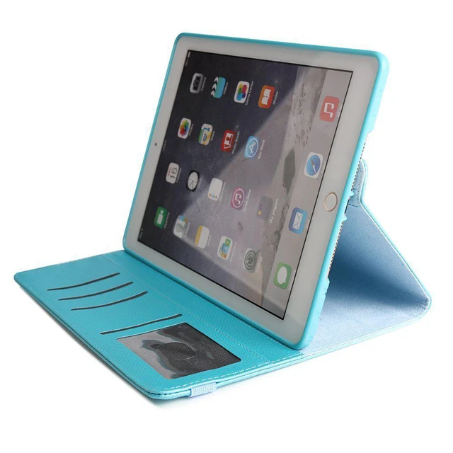 Alt view image 2 of 7 - Apple iPad Case mini 4,TechCode 360 Degrees Rotating Magnetic PU Leather Stand Smart Screen Protective Case Cover for Apple iPad Mini 4 7.9 inch Tablet