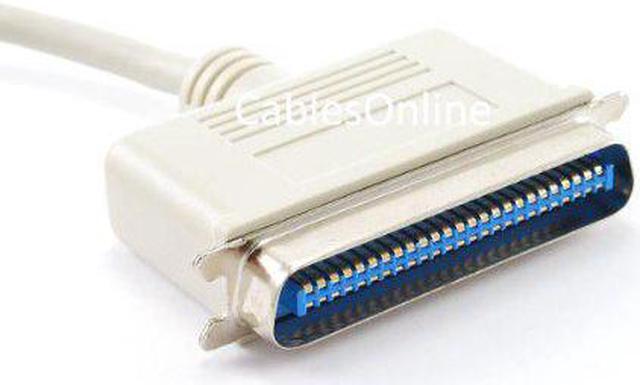 GXMRHWY SCSI 50 Pin Male To Male HPCN Straight Screw Locks Plug To Latch Lock Plug For Cable 1M