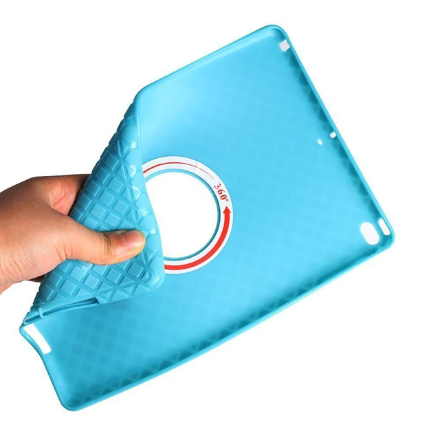 Alt view image 3 of 7 - Apple iPad Case mini 4,TechCode 360 Degrees Rotating Magnetic PU Leather Stand Smart Screen Protective Case Cover for Apple iPad Mini 4 7.9 inch Tablet