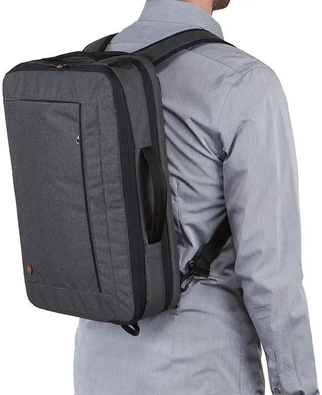 Alt view image 7 of 7 - Case Logic 3203698 Era 15.6" Hybrid Briefcase, Obsidian