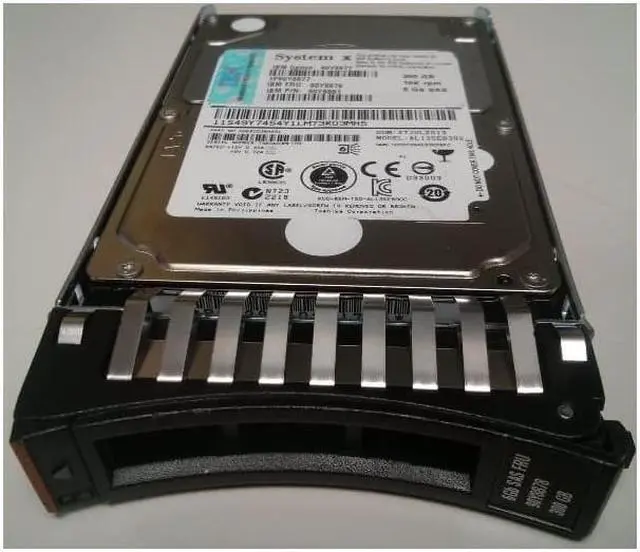 Alt view image 7 of 7 - IBM 90Y8878 - 300GB 2.5" SAS 10K 6Gb/s HS Hard Drive