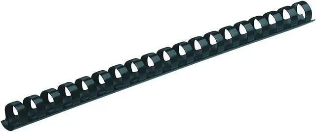 Main image of Fellowes 52505 Plastic Comb Bindings, 3/8" Dia, 55 Sheet Capacity, Navy Blue (Pack of 100 Combs)