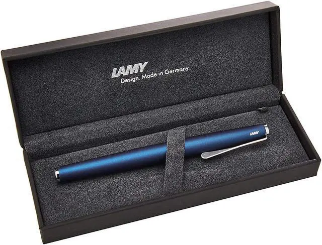 Alt view image 2 of 3 - LAMY Studio Fountain Pen, Imperial Blue, Fine Nib (L67IBF)