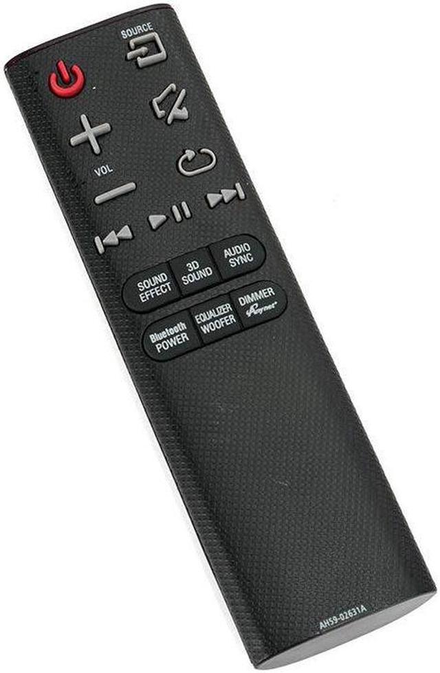 Replace Remote Control fit for Samsung Soundbar HW-H450 HW-HM45 HW-HM45C HWH430 HWH450 HWHM45 HWHM45C HWH450XU HW-H430 HW-HM45 HW-HM45C HW-H450/XU Universal Remotes - Newegg.com