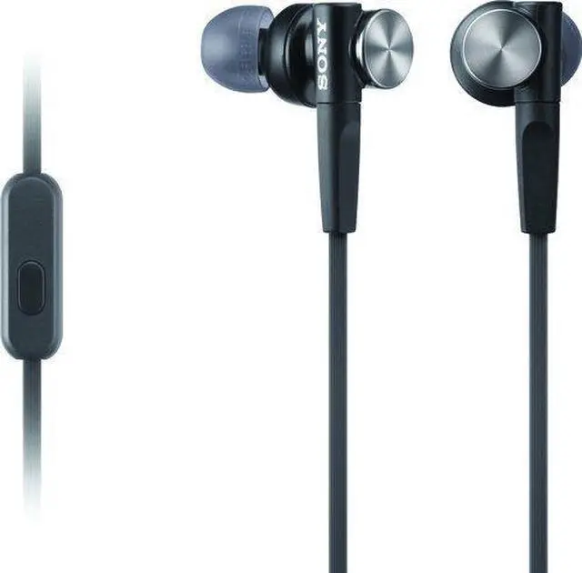 Alt view image 5 of 17 - Sony MDR-XB50AP Extra Bass In-Ear Headphones (Black)