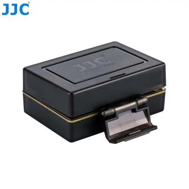 Alt view image 4 of 6 - JJC Universal Water-Resistant Camera Battery Case with 2 SD Card Slots Storage for Canon LP-E8 LP-E17 Nikon Fujifilm NP-
