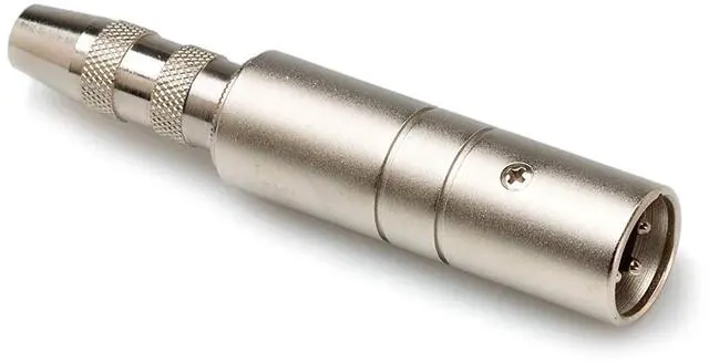 Main image of Hosa MIT-129 1/4" TS to XLR3M Impedance Transformer