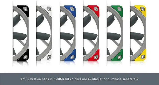 Alt view image 6 of 7 - Noctua NF-S12B redux-1200 PWM Fan (120x120x25mm 4-pin, 1200rpm max)