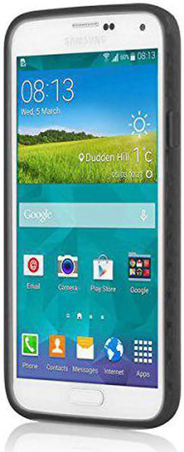 Alt view image 4 of 4 - Samsung Galaxy S5 Case, Incipio [Clear] Octane Case for Samsung Galaxy S5-Black