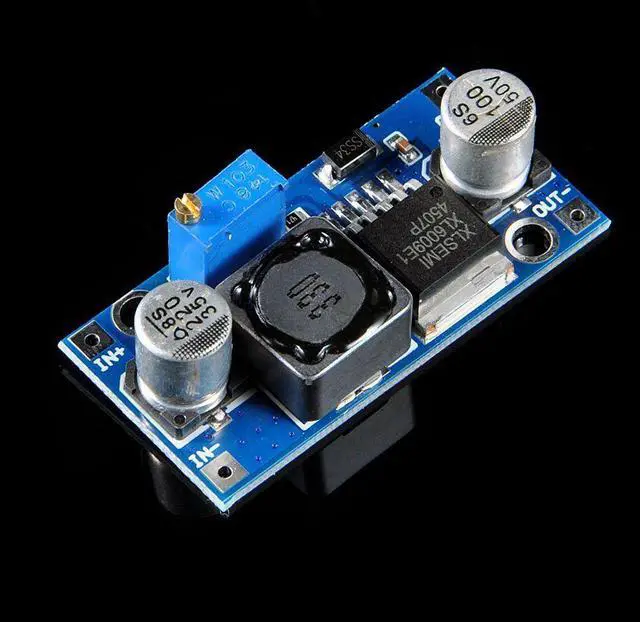 Alt view image 6 of 7 - 2 pcs Super XL6009 DC-DC Adjustable Step-up Boost Power Converter Module