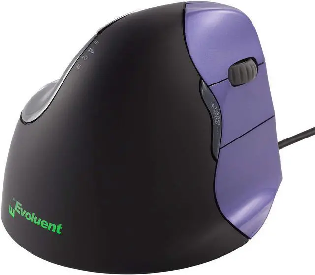 Main image of Evoluent VerticalMouse 4 Small Mouse - Laser - Wired VM4S
