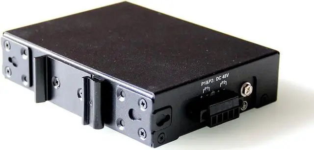 Alt view image 5 of 7 - WIWAV WDH-5ET-POE 10/100Mbps Unmanaged 5-Port PoE Industrial Ethernet Switches with DIN Rail/Wall-Mount (Fanless-30??~75??)