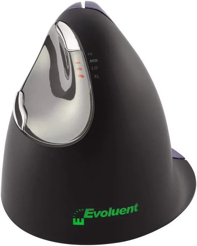 Alt view image 4 of 5 - Evoluent VerticalMouse 4 Small Mouse - Laser - Wired VM4S