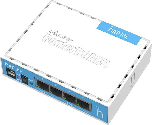 Main image of MikroTik RB941-2nD RouterBoard hAP lite 2.4GHz home Access Point lite