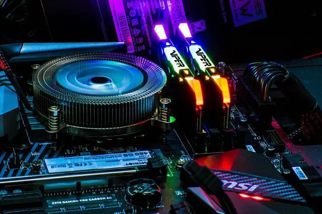 Alt view image 2 of 4 - Patriot Viper RGB 16GB (2 x 8GB) DDR4 3600 (PC4 28800) Desktop Memory Model PVR416G360C7K