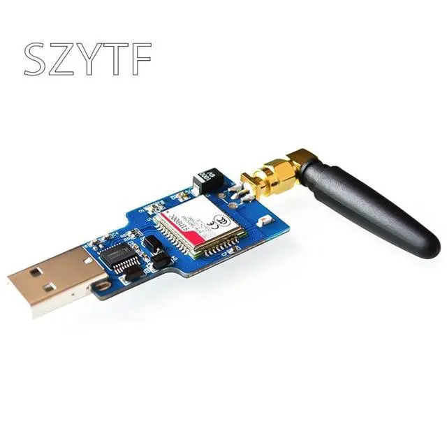 Alt view image 3 of 3 - USB to GSM serial port GPRS SIM800C module with Bluetooth computer control call