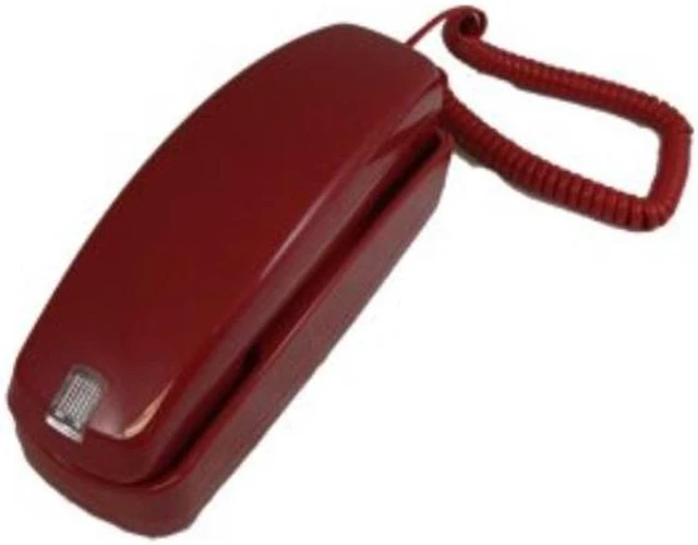 Alt view image 3 of 4 - golden eagle trimstyle red (corded telephones/basic telephones)