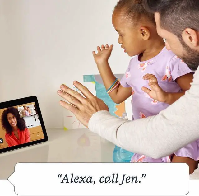 Alt view image 9 of 15 - Amazon B077THMYGN Echo Show 2nd Gen 10.1” HD Screen Sandstone