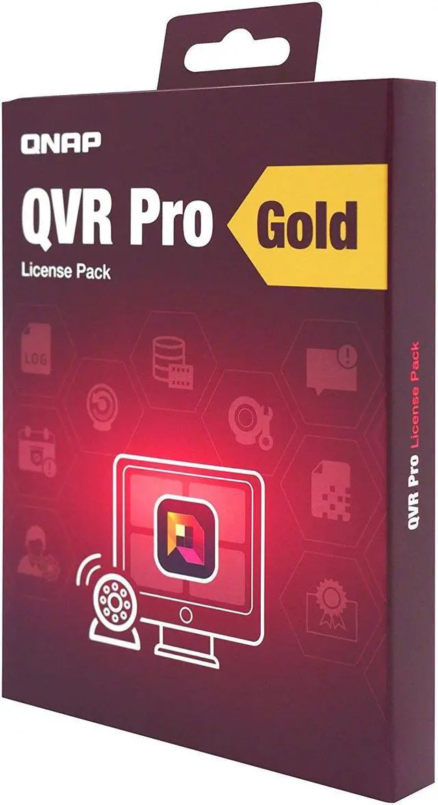Alt view image 5 of 5 - QNAP LIC-SW-QVRPRO-GOLD QVR Pro GOLD License