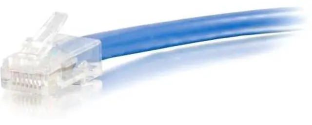 Alt view image 4 of 6 - C2G 04101 Cat6 Cable - Non-Booted Unshielded Ethernet Network Patch Cable, Blue (35 Feet, 10.66 Meters)