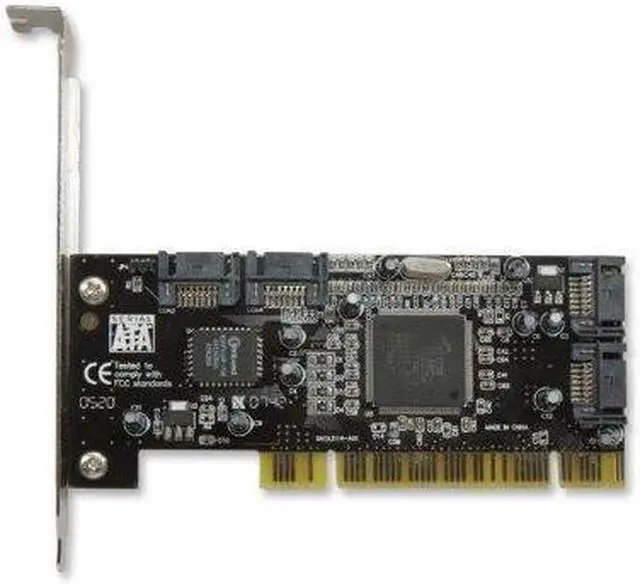 Alt view image 3 of 6 - SYBA SY-SA3114-4R SATA 4x Internal port Controller Card w/ SoftRAID