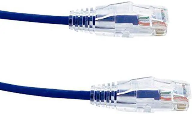 Alt view image 5 of 6 - Axiom C6BFSB-B40-AX Bendnflex Ultra-Thin - Patch Cable - Rj-45 (M) To Rj-45 (M) - 40 Ft - Utp - Cat 6 - Snagless - Blue
