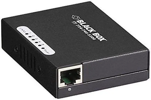 Main image of Black Box USB-Powered 10/100 5-Port Switch