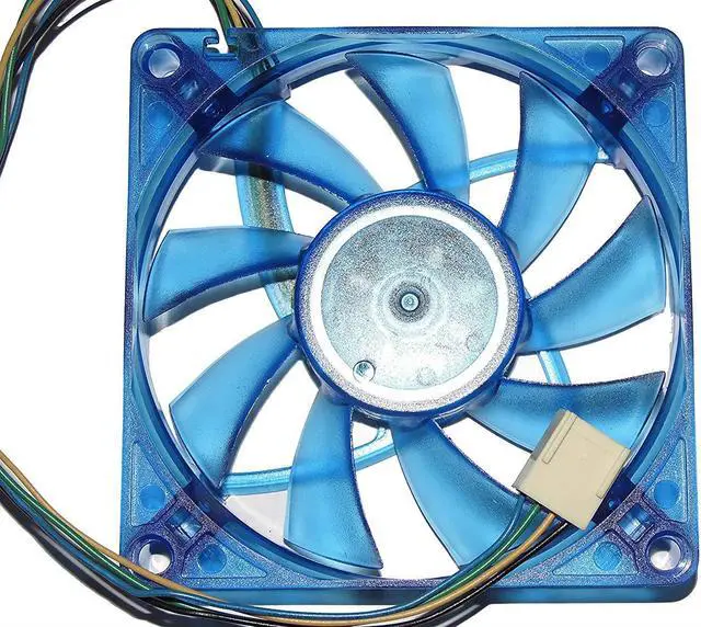 Alt view image 2 of 3 - Sunnystar 8cm R128015DH 12V 0.32A 4Wire Pc Cpu case Cooler Fan ax