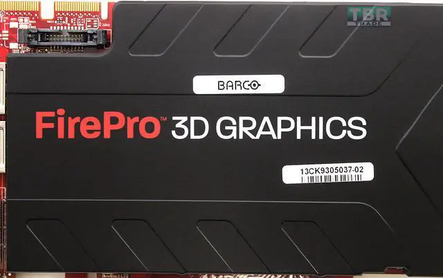 Alt view image 4 of 6 - Barco MXRT-7400 FirePro Graphic Card - 2 GB GDDR5 - PCI Express 2.0 x16 - Single Slot Space Required