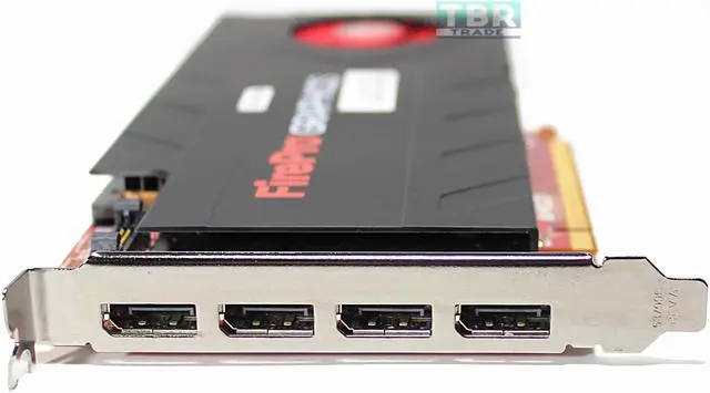 Alt view image 3 of 6 - Barco FirePro Graphic Card - 4 GB GDDR5 - PCI Express 3.0 x16 - Single Slot Space Required